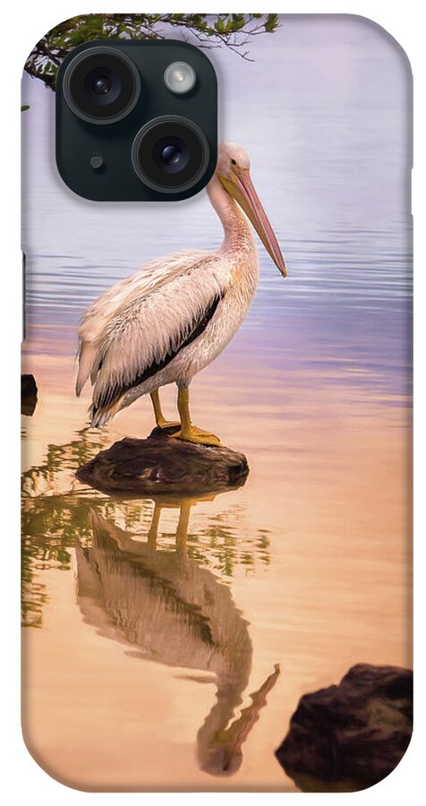 2/2/16 iPhone Case featuring the photograph Reflection At Sunrise by Louise Lindsay