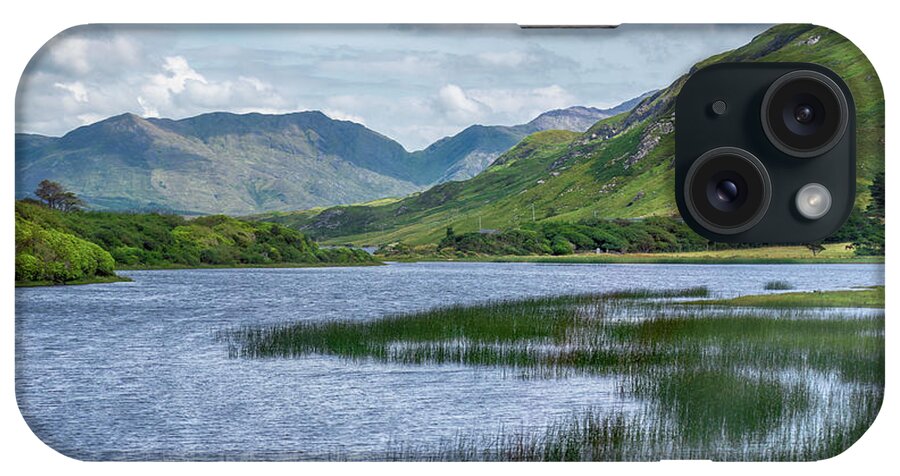 Ireland iPhone Case featuring the photograph Connemara Lake by Karen Smale