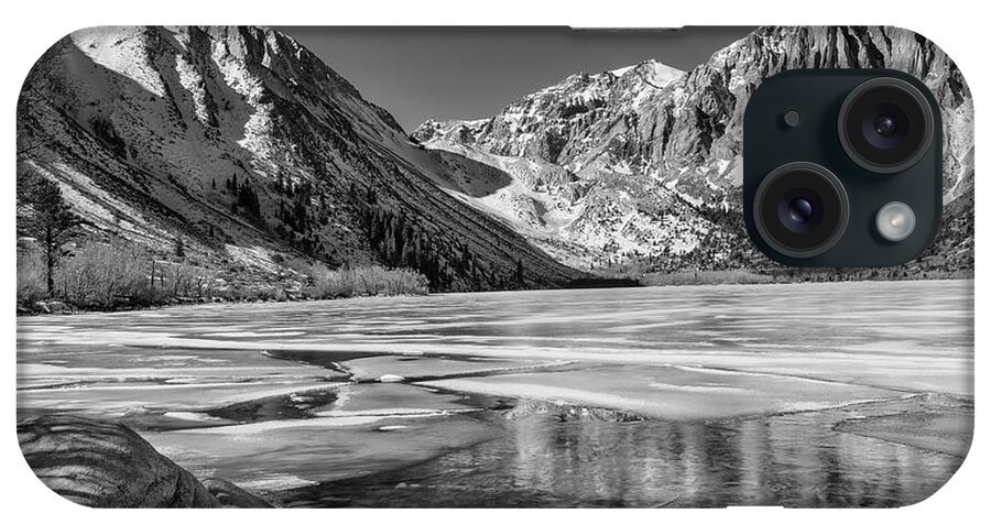 Landscape iPhone Case featuring the photograph Convict Lake Morning - Winter by Sandra Bronstein