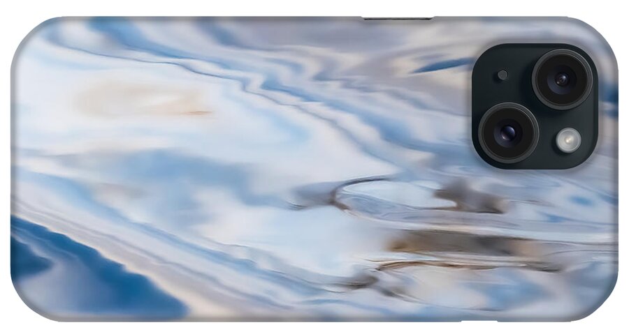 Blue iPhone Case featuring the photograph Cool Blue by Linda Bonaccorsi