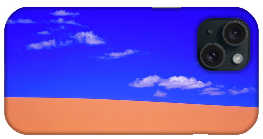 Coral Pink Sand Dunes State Park iPhone Case featuring the photograph Coral Pink Sands State Park Abstract X105 by Rich Franco