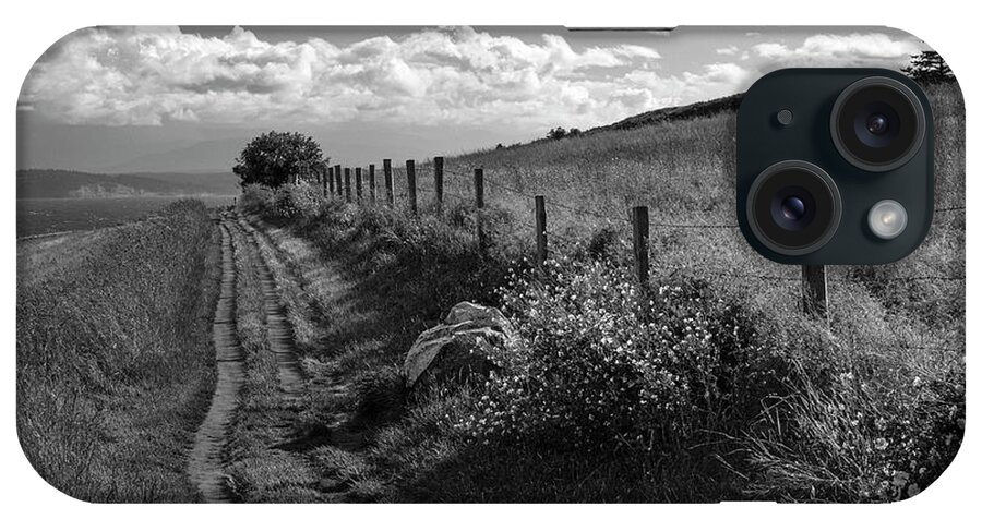 Lane iPhone Case featuring the photograph Country Lane at Ebey's Landing by Mary Lee Dereske