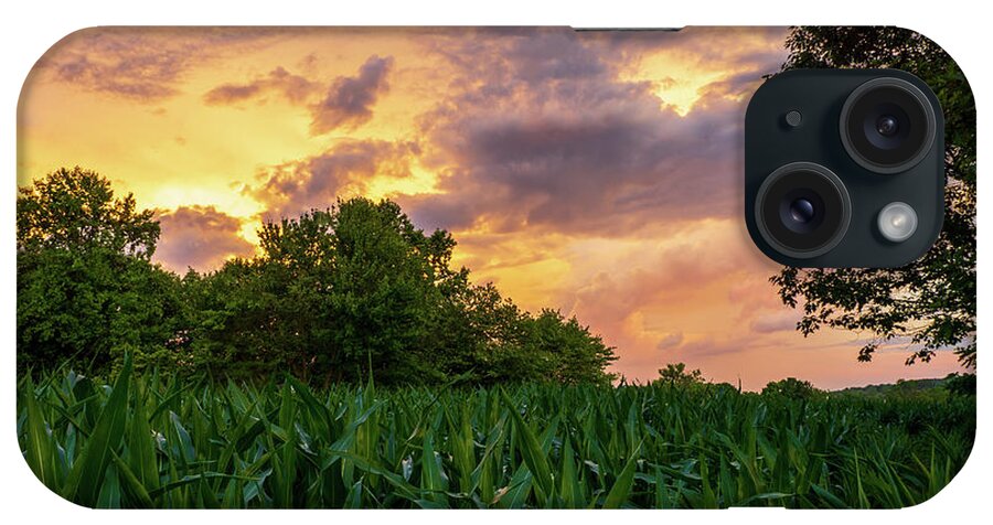 Sunset iPhone Case featuring the photograph Country Sunset by Jason Fink