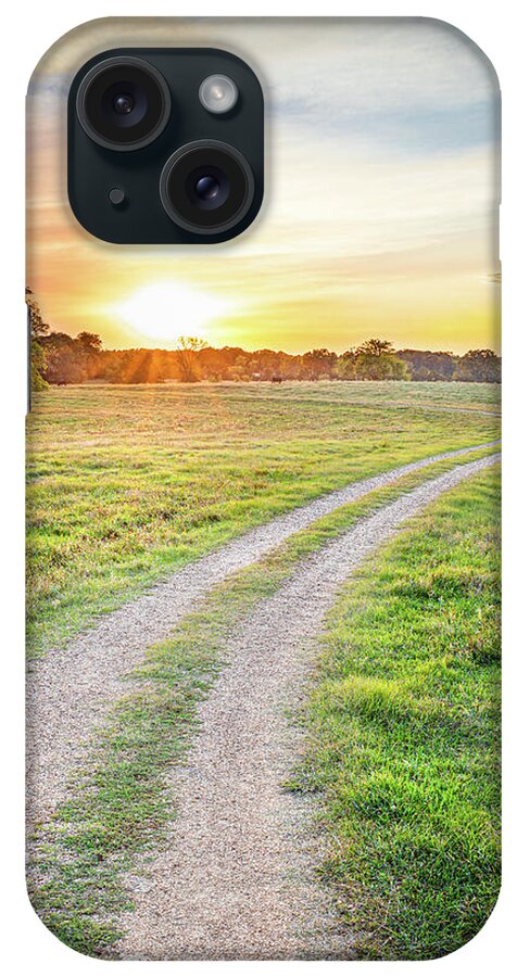 Sunset iPhone Case featuring the photograph Country Sunset by Jordan Hill