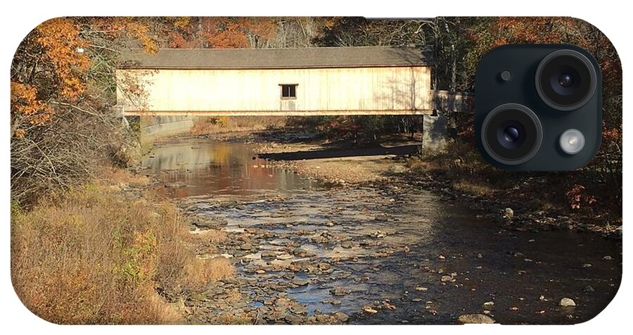 Covered Bridge iPhone Case featuring the photograph Covered Bridge by B Rossitto