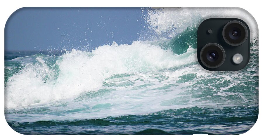 Philippines iPhone Case featuring the photograph Crashing Waves by Wilko van de Kamp Fine Photo Art