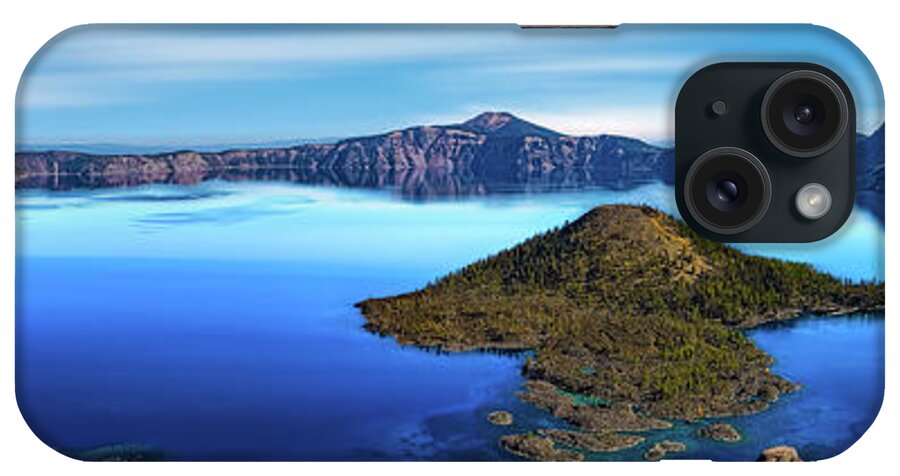 Crater iPhone Case featuring the photograph Crater Lake by Thomas Hall