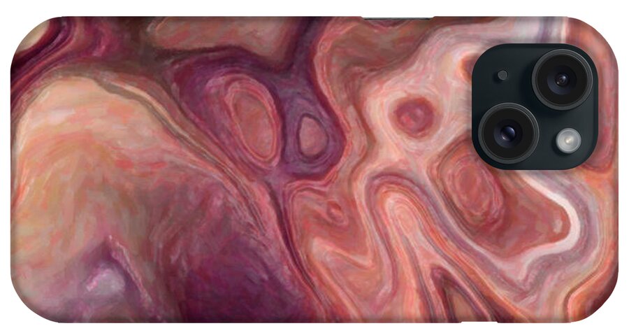 Crazy Cells iPhone Case featuring the digital art Crazy cells by Joaquin Abella