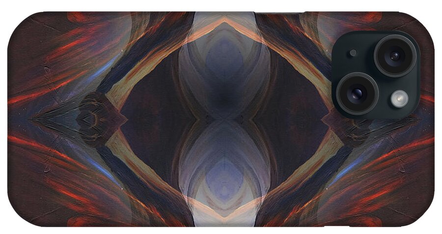 Creating iPhone Case featuring the digital art Creating a Universe by Teresamarie Yawn