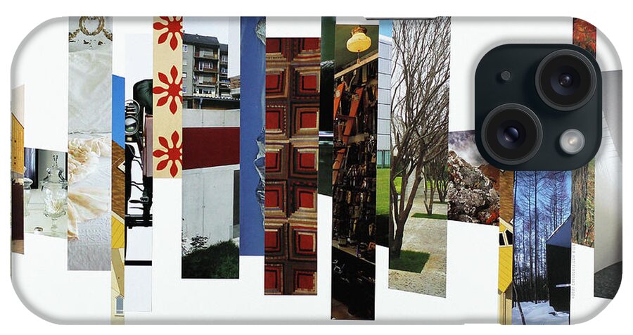 Collage iPhone Case featuring the photograph Crosscut#126 by Robert Glover