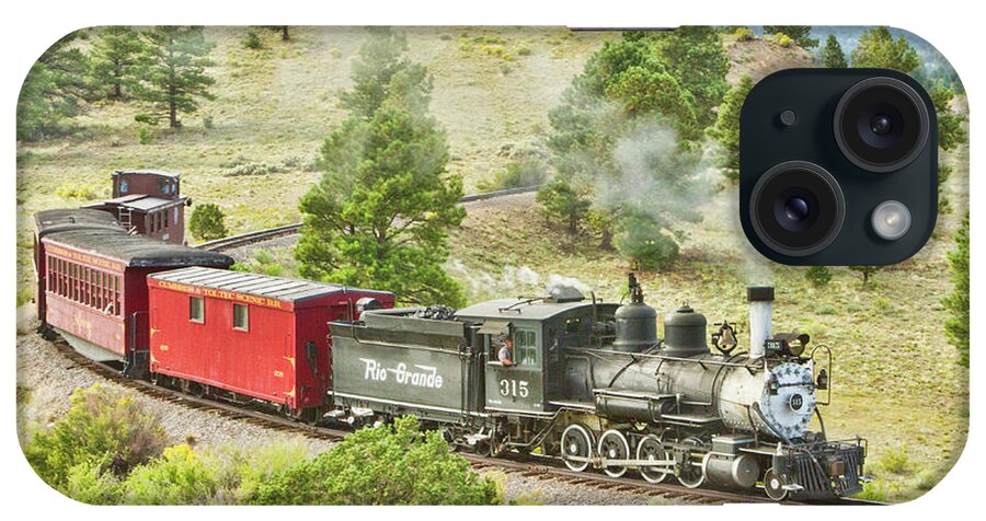 315 iPhone Case featuring the photograph Cumbres and Toltec in the Mountains by Marilyn Cornwell