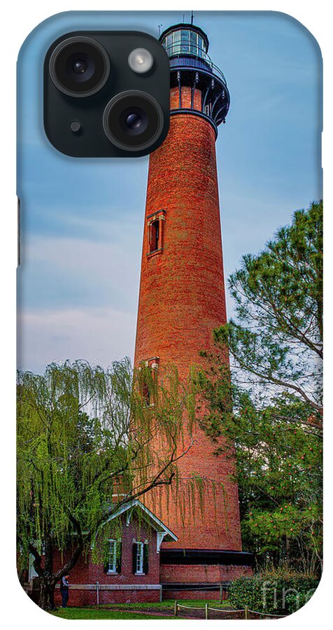 Architecture iPhone Case featuring the photograph Currituck Beach Lighthouse by Nick Zelinsky Jr