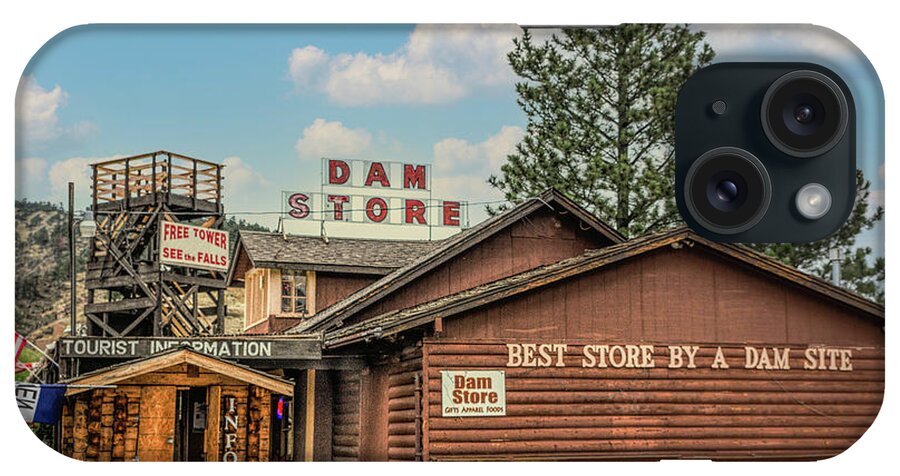 Dam Store iPhone Case featuring the photograph Dam Store by Lynn Sprowl