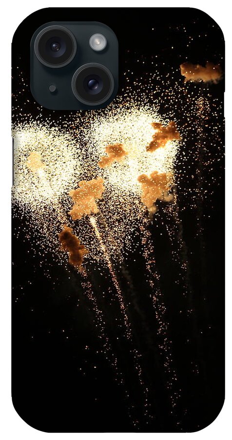 Jane Ford iPhone Case featuring the photograph Dandelion Fireworks by Jane Ford