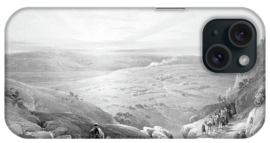Cana iPhone Case featuring the photograph David Roberts Cana of Galilee by Munir Alawi
