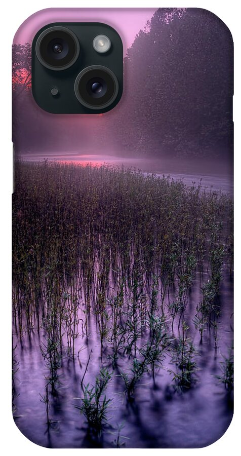 2012 iPhone Case featuring the photograph Dawn Mist by Robert Charity