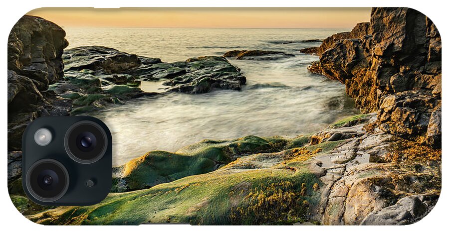 Acadia National Park iPhone Case featuring the photograph Dawn on the Acadia Coast 1 by Ron Long Ltd Photography