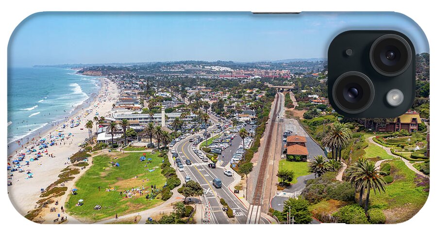 Del Mar iPhone Case featuring the photograph Del Mar California Drone Photo by Anthony Giammarino