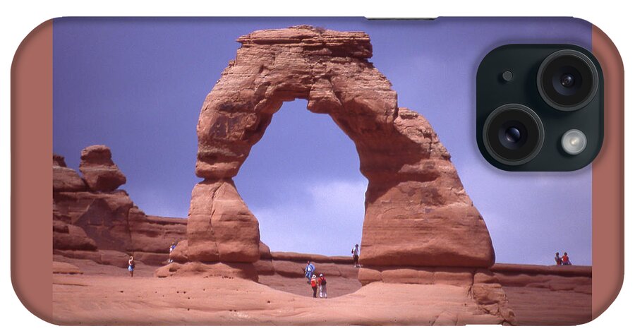 Southwest iPhone Case featuring the photograph Delicate Arch 4 - Utah by Mike McGlothlen