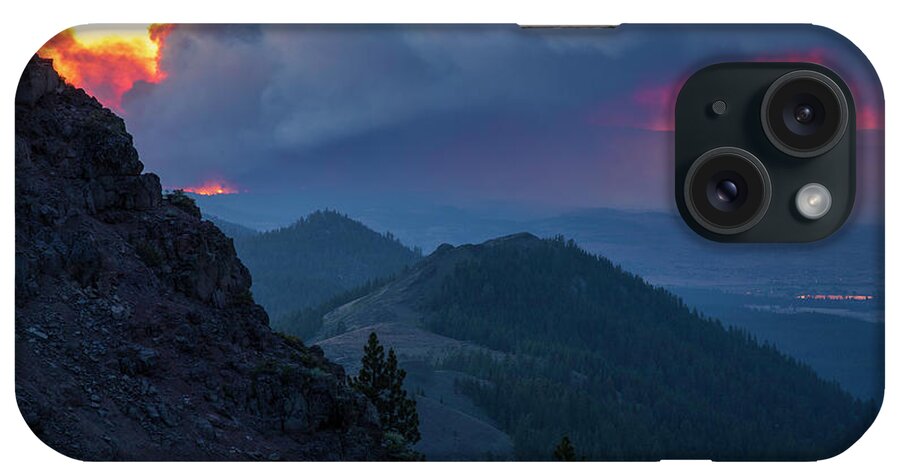 Lake iPhone Case featuring the photograph Destructive Beauty by Mike Lee
