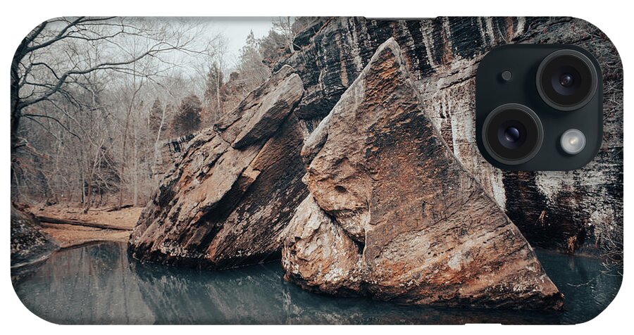 Rock iPhone Case featuring the photograph Devil's Backbone Winter by Grant Twiss