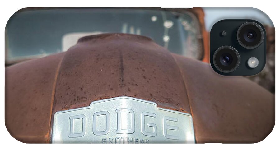 Dodge iPhone Case featuring the photograph Dodge Brothers by Darrell Foster