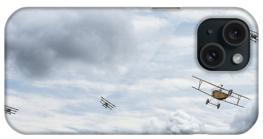 Wwi iPhone Case featuring the photograph Dog Fight by David Hart