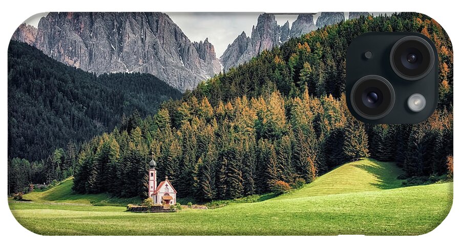 Alpine iPhone Case featuring the photograph Dolomites Landscape by Manjik Pictures