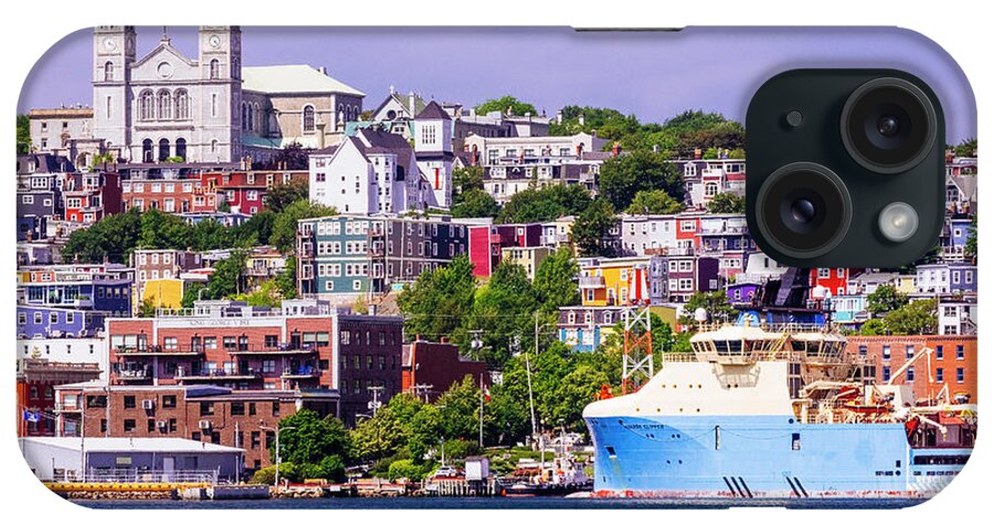 Newfoundland iPhone Case featuring the photograph Downtown St. John's, Newfoundand by Laura Tucker