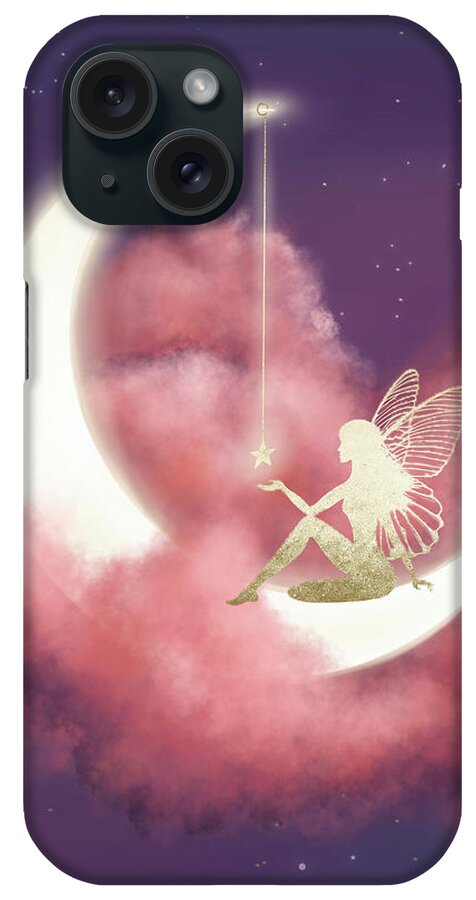 Fairy iPhone Case featuring the painting Dreamer by Rachel Emmett