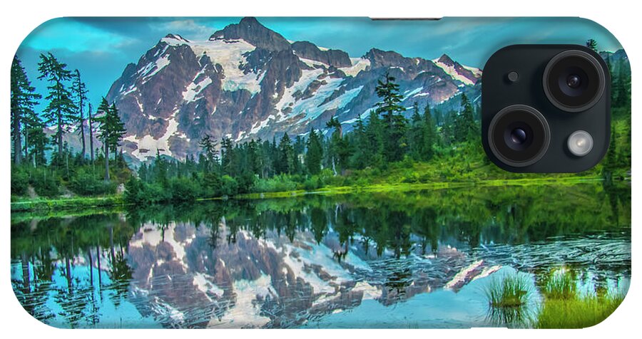 Mount Shuksan iPhone Case featuring the photograph Dreamlike Reflection by Doug Scrima