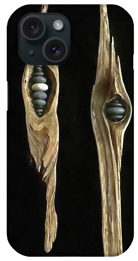 Driftwood iPhone Case featuring the photograph Driftwood Art by Andrea Kollo