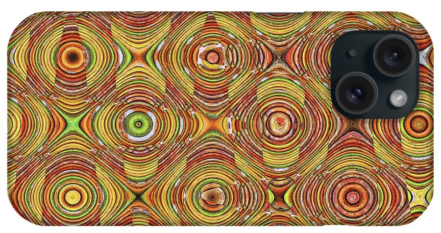 Dry Sticks Abstract 4557 iPhone Case featuring the digital art Dry Sticks Abstract 4557 by Tom Janca