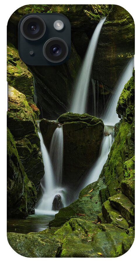 Blue Ridge Mountains iPhone Case featuring the photograph Duggars Creek Falls 1 by Melissa Southern