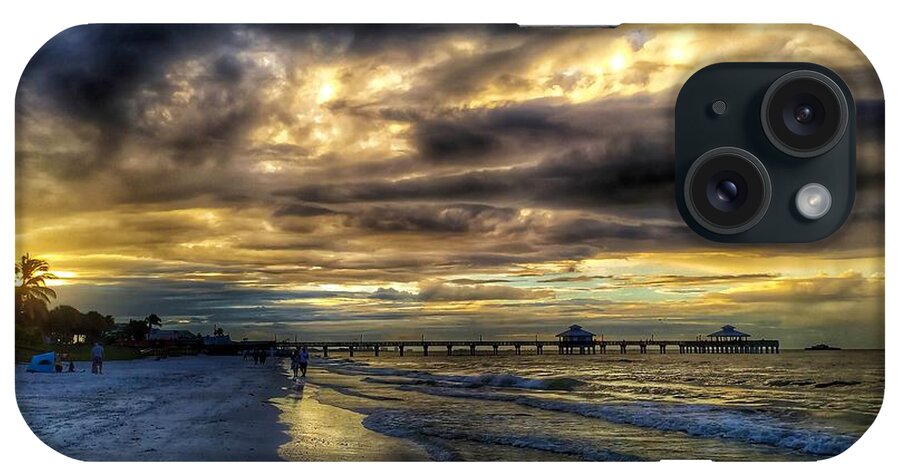 Beach iPhone Case featuring the photograph Early Morning Fort Myers Beach by Claudia Zahnd-Prezioso