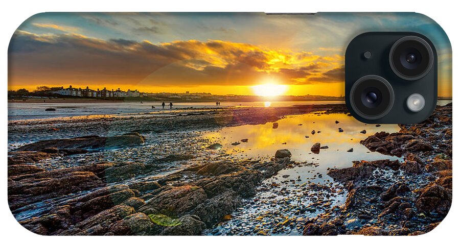 Andbc iPhone Case featuring the photograph Edge Of Time, Ballyholme Beach by Martyn Boyd