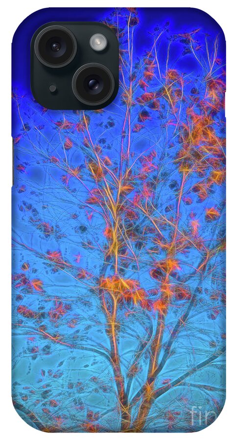 Trees iPhone Case featuring the photograph Electrified Tree by Roslyn Wilkins