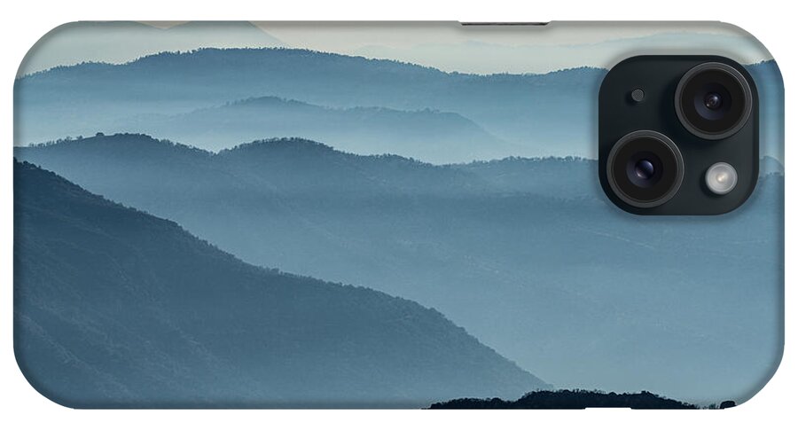 Sequoia National Park iPhone Case featuring the photograph Eleven Range Overlook by Brett Harvey
