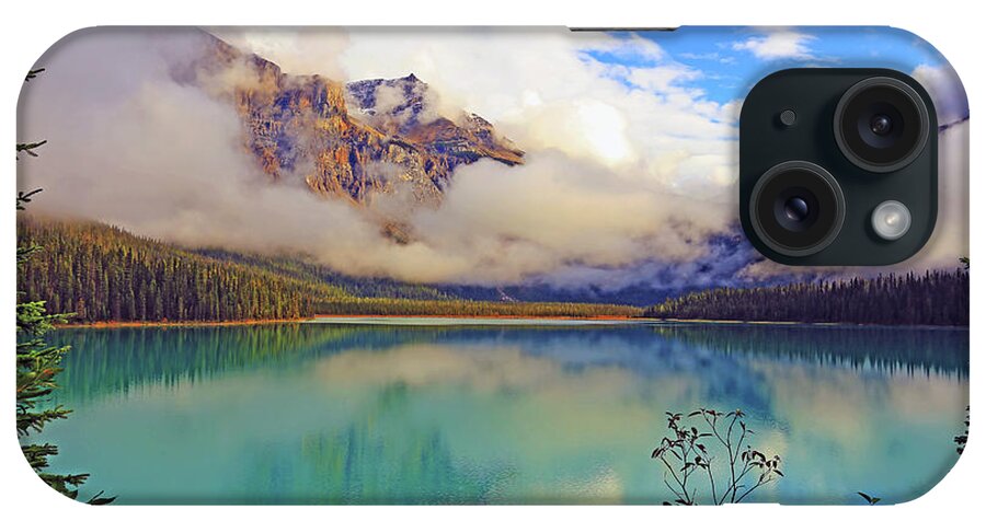 Emerald Lake iPhone Case featuring the photograph Emerald Lake in Yoho National Park by Shixing Wen