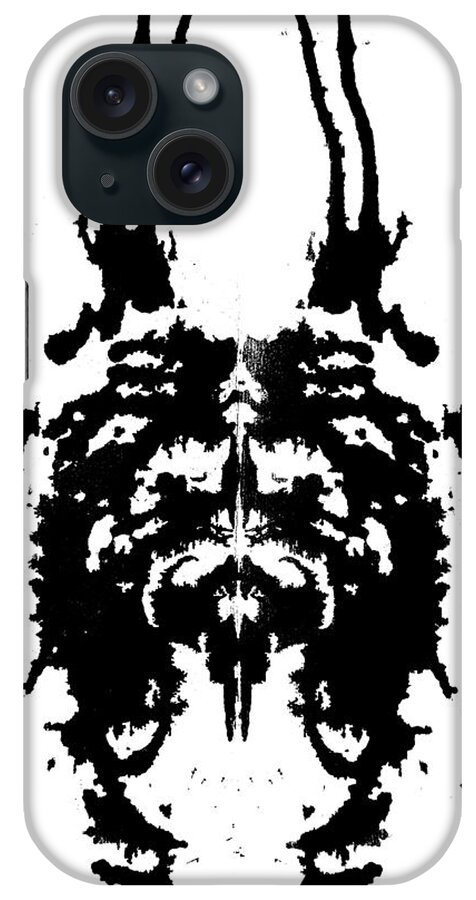 Abstract iPhone Case featuring the painting Emotions by Stephenie Zagorski
