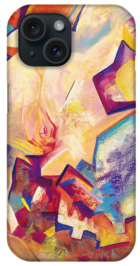 Empathy iPhone Case featuring the painting Empathy by Polly Castor