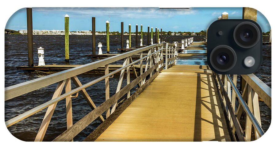 Boat iPhone Case featuring the photograph Empty Boat Docks by Blair Damson