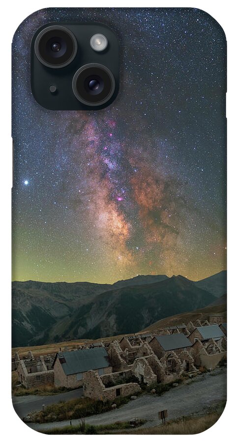 Milky Way iPhone Case featuring the photograph Encounter with the Past by Ralf Rohner