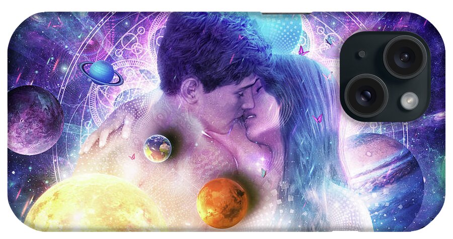 Cameron Gray iPhone Case featuring the digital art Endless Moment by Cameron Gray