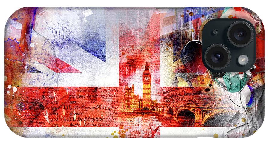 England iPhone Case featuring the digital art Epoch by Nicky Jameson