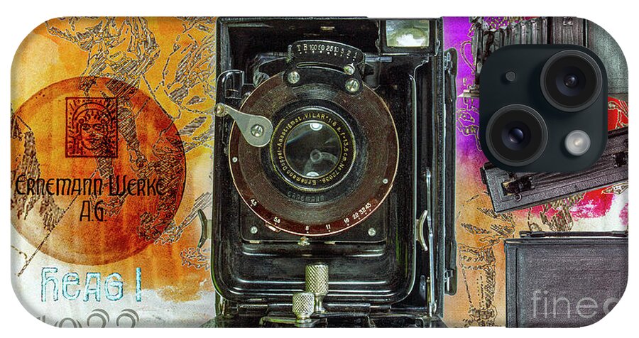 Kodak iPhone Case featuring the digital art Ernemann-werke Heag-1 by Anthony Ellis