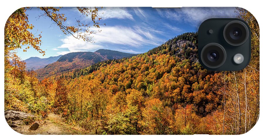 Autumn Foliage iPhone Case featuring the photograph Evans Notch towards Beans Purchase by Jeff Folger