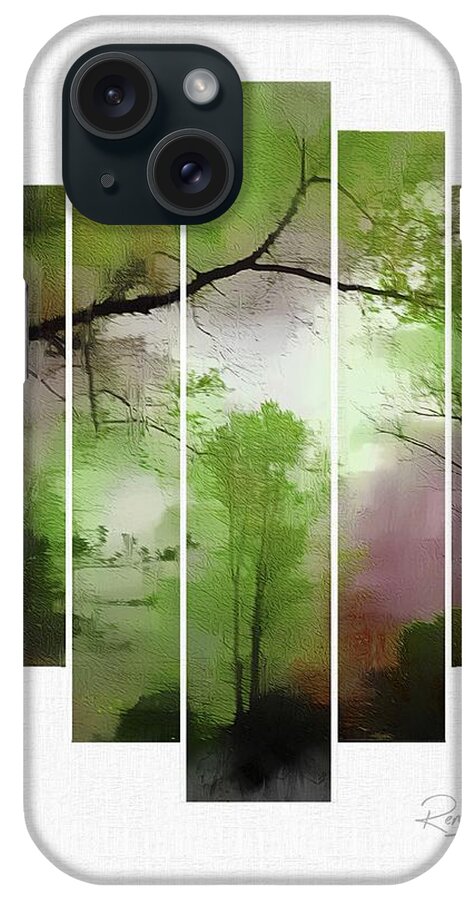 Trees iPhone Case featuring the photograph Everything's Coming Up Green by Rene Crystal