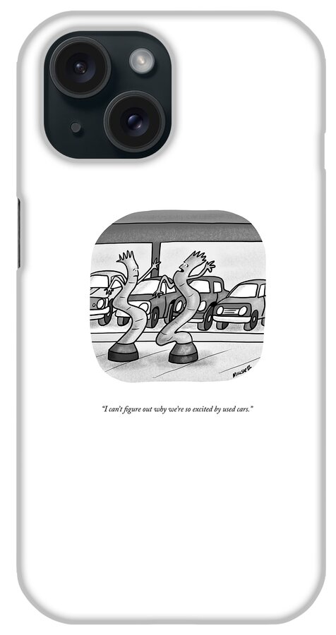 Excited By Used Cars iPhone Case