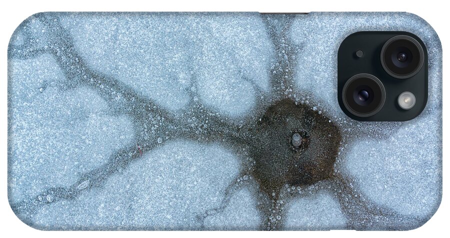 Ice iPhone Case featuring the photograph Eye in the Ice by Darren White